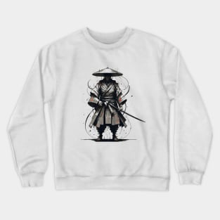 Japanese Samurai Sketch Art Crewneck Sweatshirt